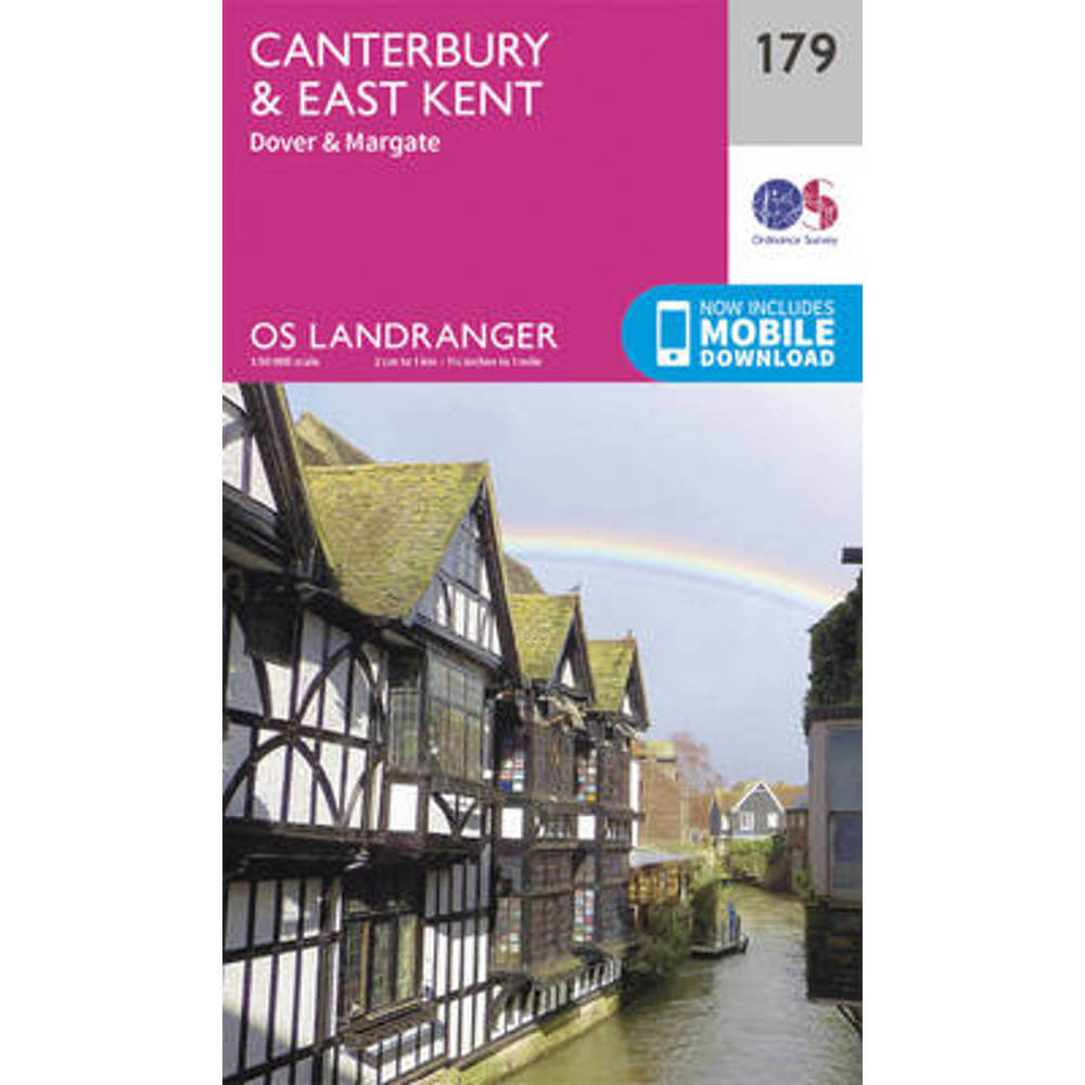 Canterbury & East Kent, Dover & Margate - Ordnance Survey